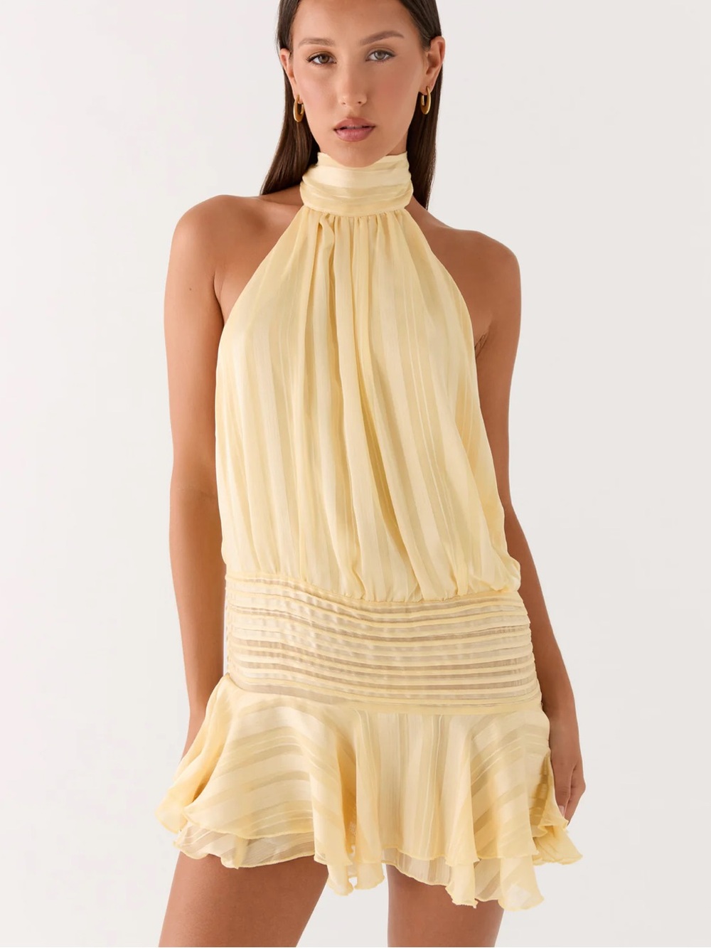 PEPPERMAYO Willow Chiffon Mini Dress - Picture 3 of 5